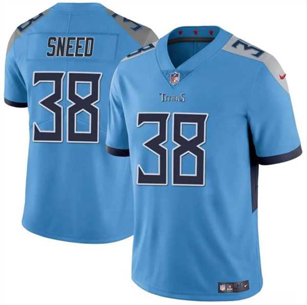 Youth Tennessee Titans #38 L%27Jarius Sneed Blue Vapor Limited Stitched Jersey Dzhi